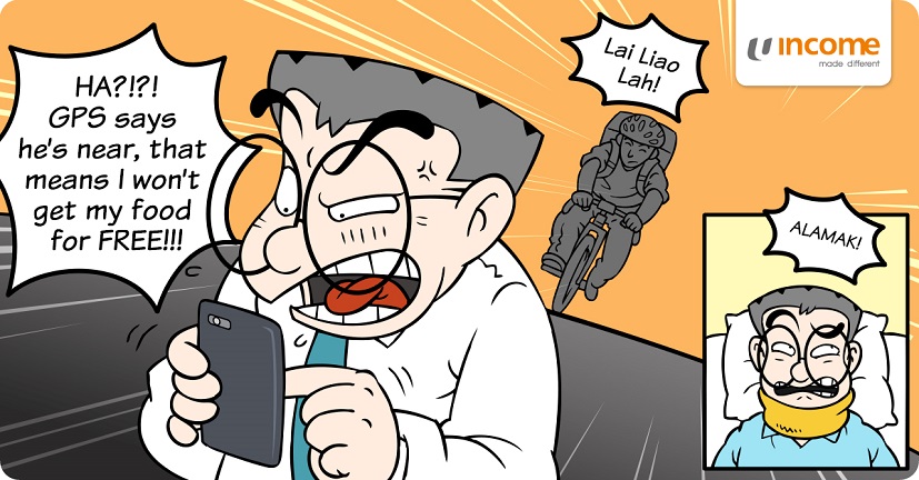Mr Kiasu Discovers A New Delivery Service In Town