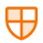 Checkered shield icon