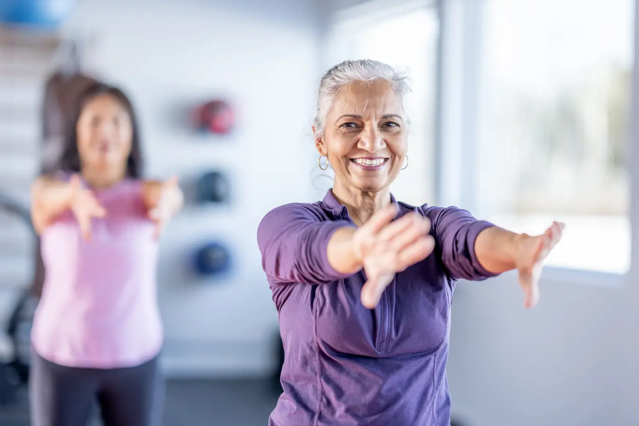 active-indian-senior