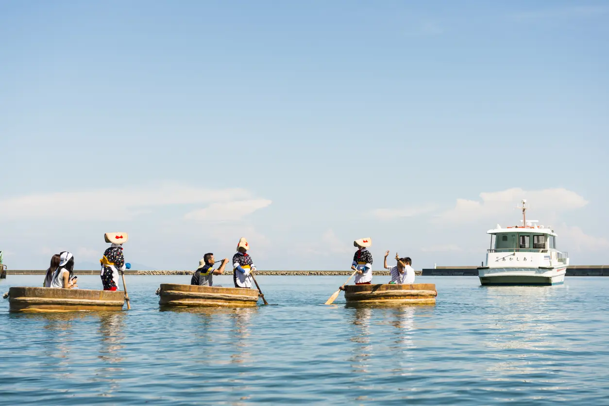 Sado island in japan