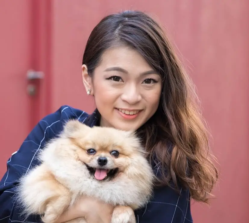 Advisor with her dog​