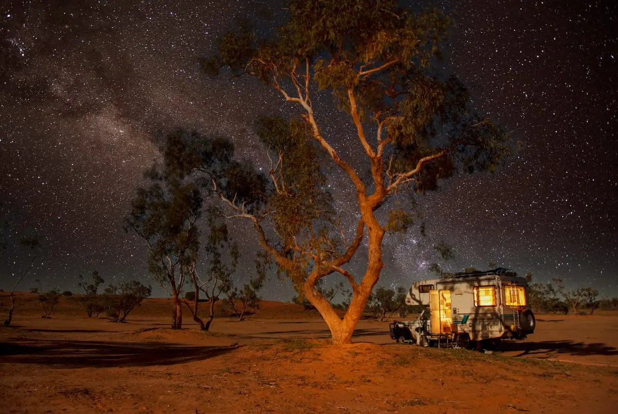 camping in australia
