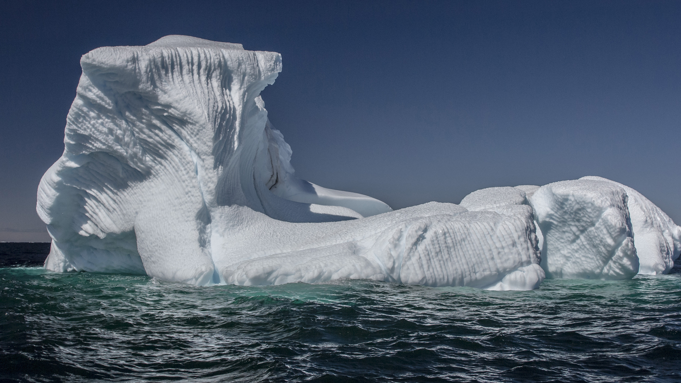 Iceberg in Newfoundland Canada
