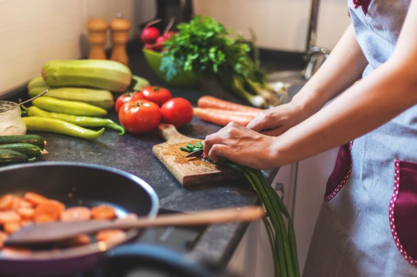 Cooking fruits and vegetables