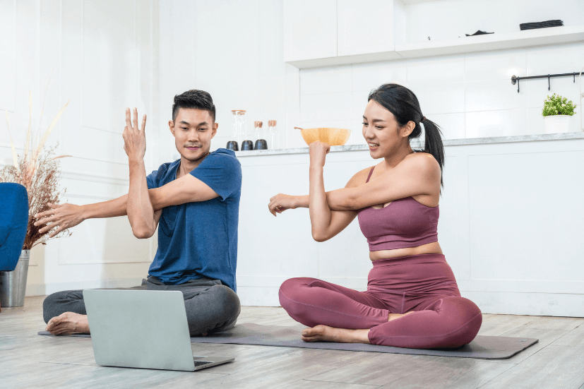 Give your bodies the proper care it needs. This includes staying hydrated, a balanced diet and a good amount of sleep.