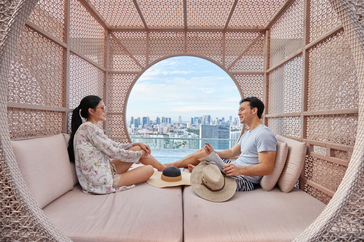 couple on holiday