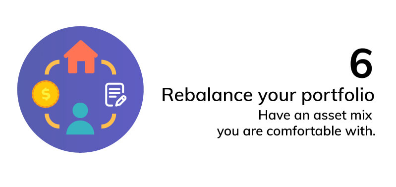 Rebalance your portfolio every once in a while.
